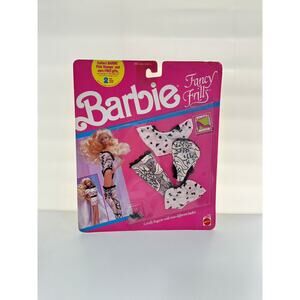 Barbie Vintage Fancy Frills Lingerie Fashion Mattel 5281 Mattel 1986 NIP New